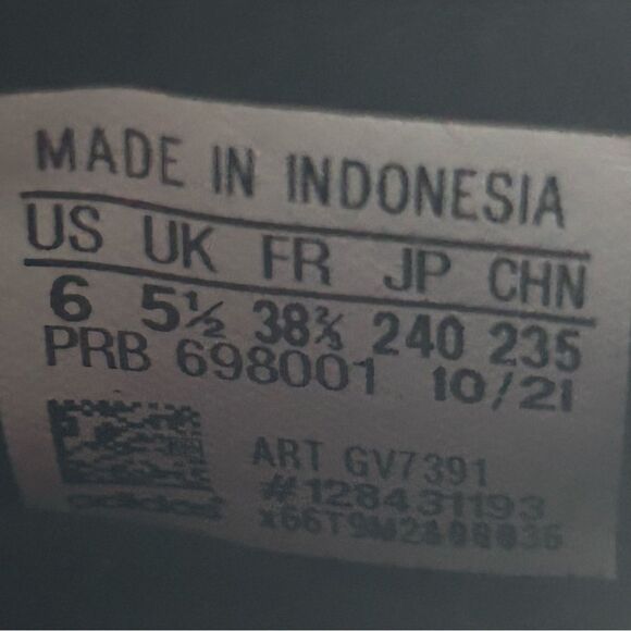 Adidas Predator Edge.1 L FG Soccer Cleats Black Size Mens 6 Womens 7 GV7391 - Picture 10 of 10